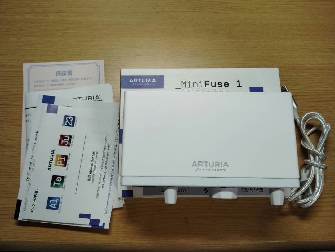 DTM・DAW GB BOYARTURIA MINI_Fuse1 Amazon.co.jp: Arturia MiniFuse 1 ポータブル 1x2 USB Type-C