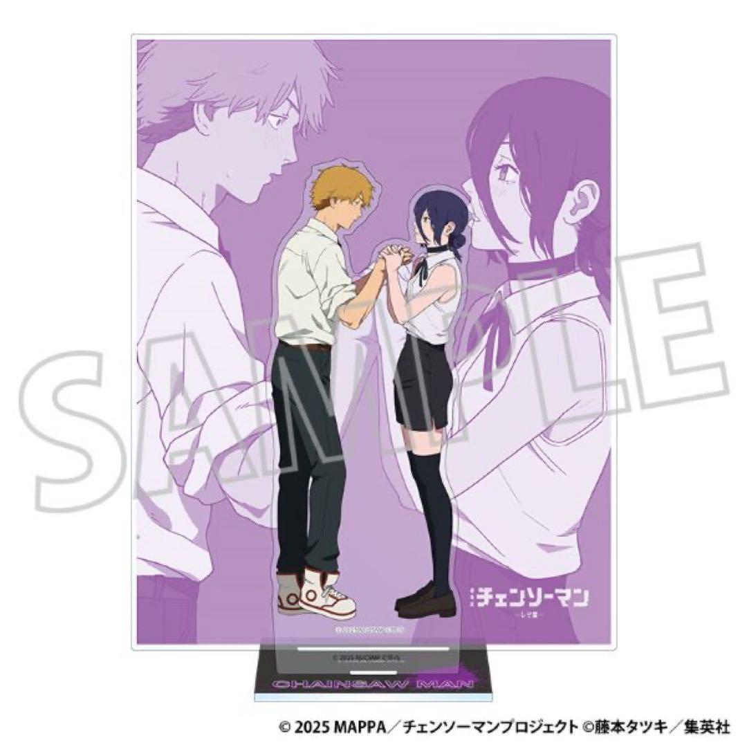 ジャンプフェスタ チェンソーマン アクリルスタンド レゼ デンジ 未