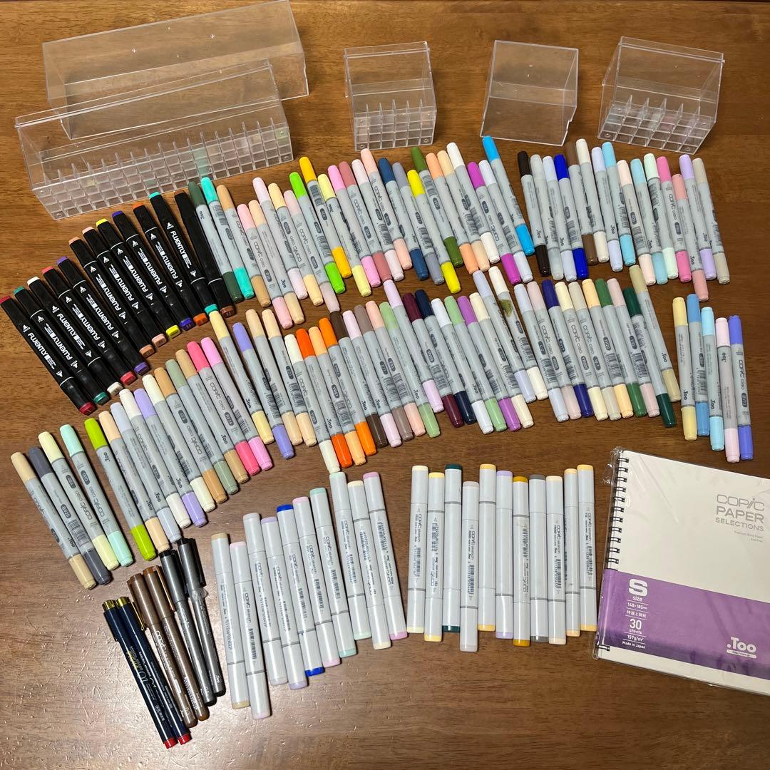 コピック大量‼️ まとめ売り 計131本 コピックまとめ売り コピック大量‼️ まとめ売り 計131本 コピック大量