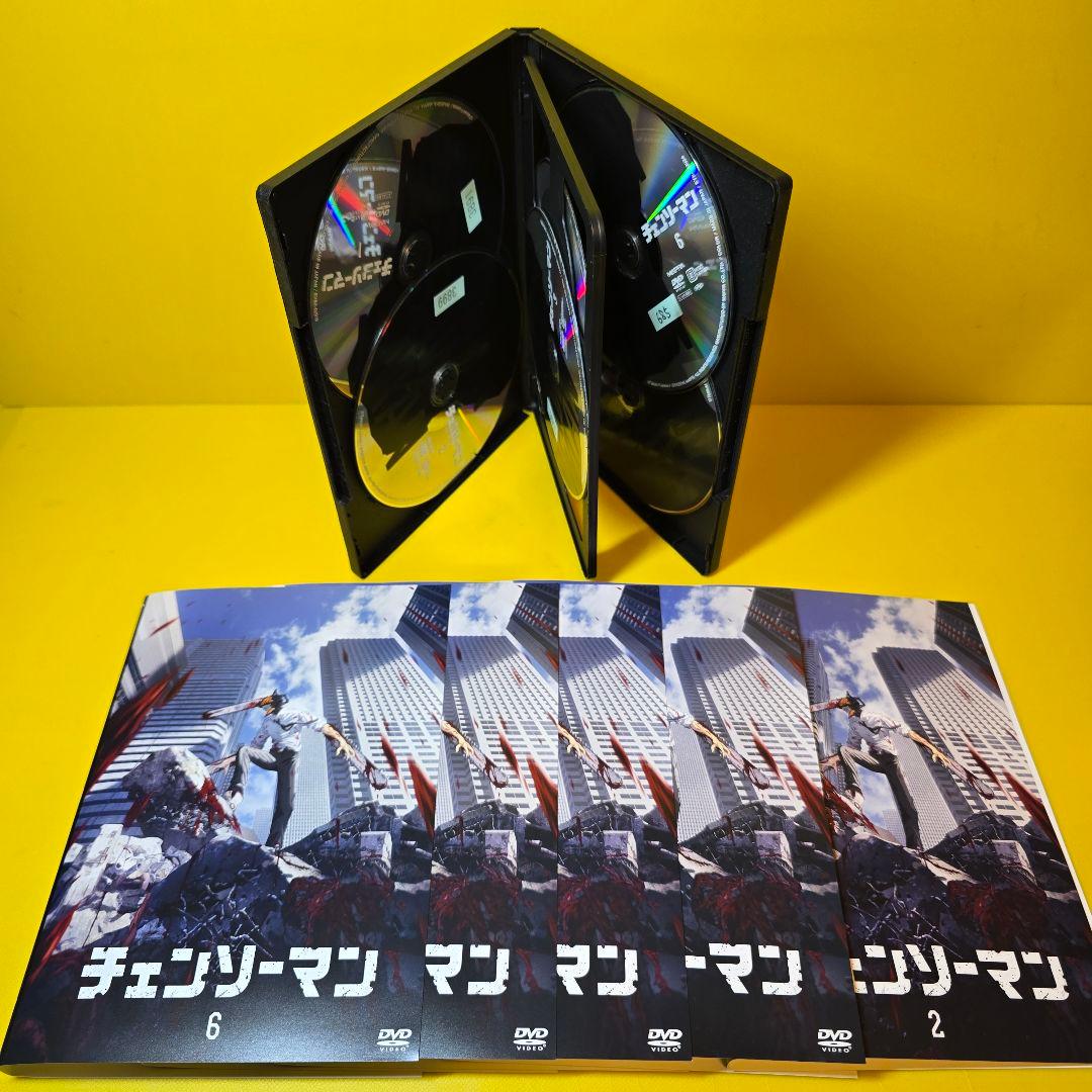 新品ケース交換済み チェンソーマン DVD 全6巻 全巻セット - メルカリ