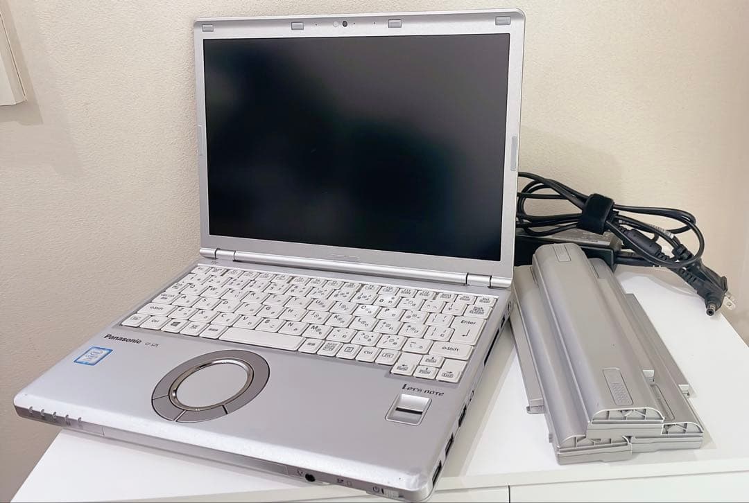 Panasonic CF-SZ6 ノートPC 本体&予備バッテリー3本 Let's note Panasonic ノートPC CF-SZ6 レッツノート i5第7世代-7200U