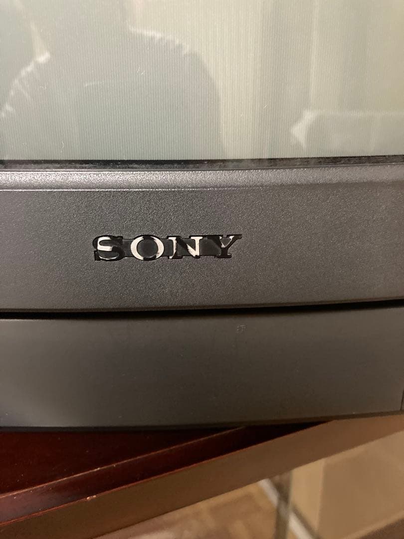 SONY TRINITRON ブラックブラウン管テレビ