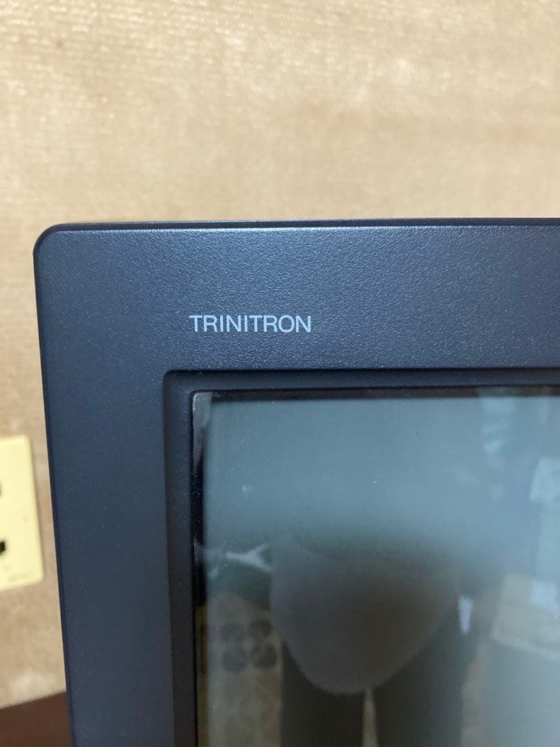 SONY TRINITRON ブラックブラウン管テレビ
