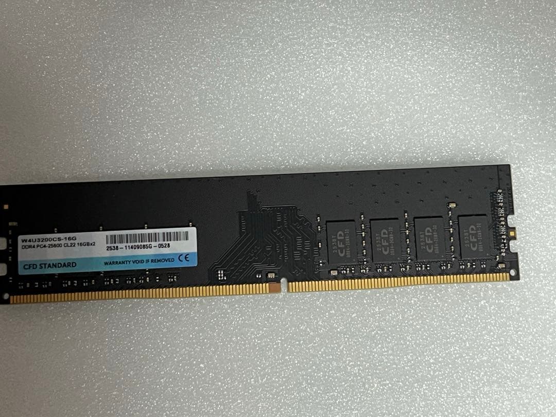 CFD DDR4メモリ16GBx2