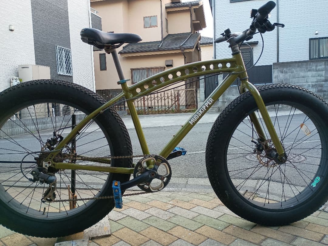 ファットバイク サカモトテクノ 26✕4.0 ディスク 7段変速 狭山市引取限定