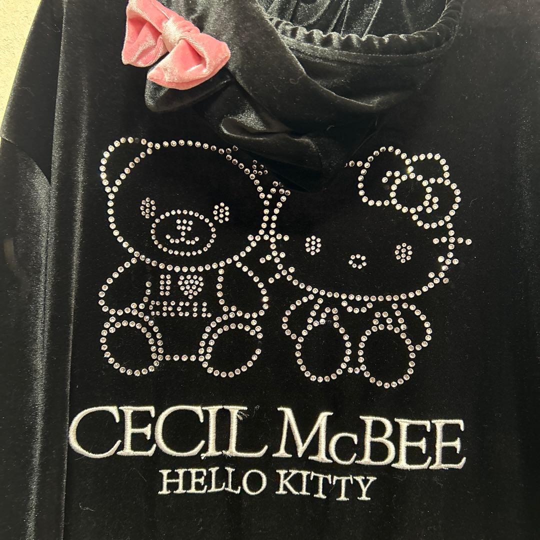 CECIL McBEE ハローキティ セットアップ Lサイズ ブラック ギャル