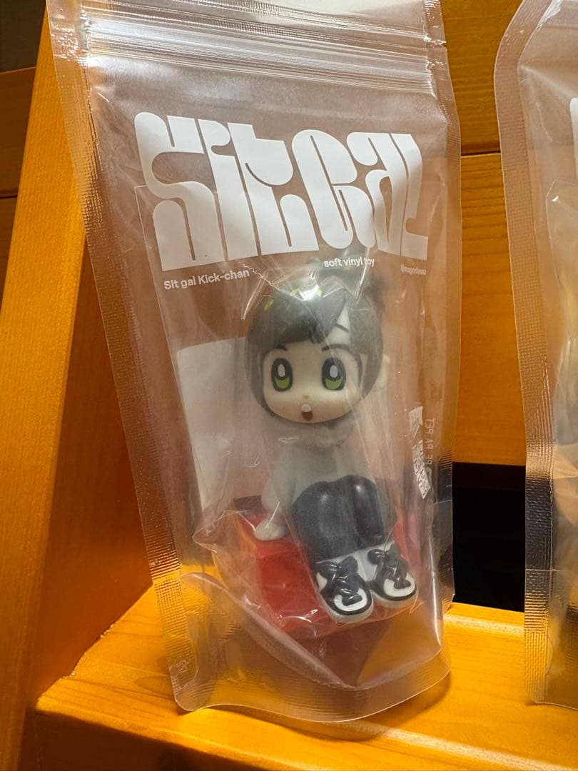 まごちゃん Sit Gal KICKちゃん ソフビ フィギュア 三体セット - メルカリ