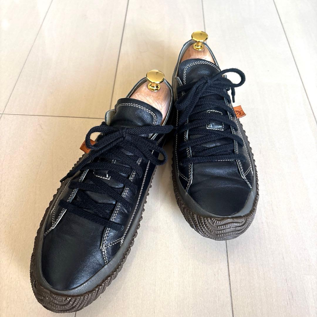 スピングルムーブスニーカー　レザーBlack スピングル ムーブ SPINGLE MOVE ビズ 超撥水レザー スニーカー BIZ