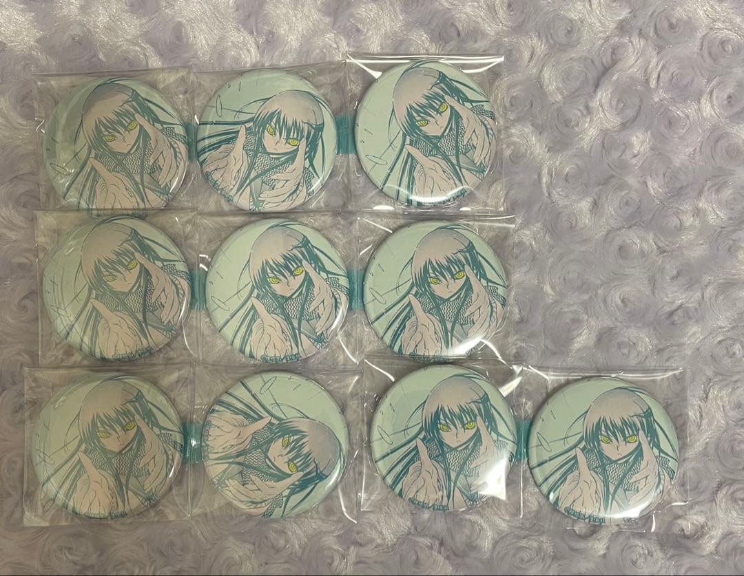 1.ぬらりひょんの孫 氷麗 雪女 つらら マルイ 缶バッジ 10点 ぬらりひょんの孫 ジャンプ 雪女 氷麗 つらら アクリルスタンド