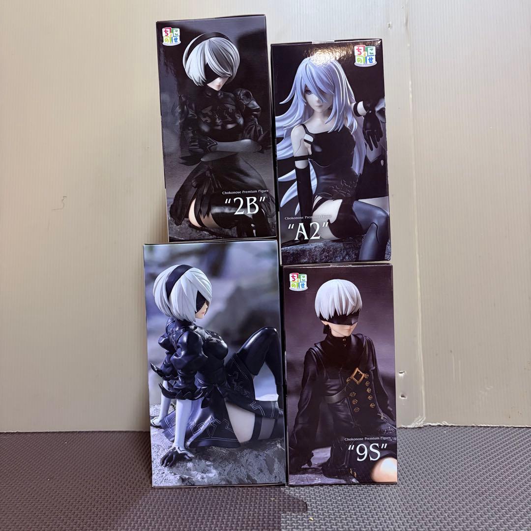 ブ*ト様 ニーアオートマタ 2B 9S A2 ちょこのせ ぬーどるストッパー 4