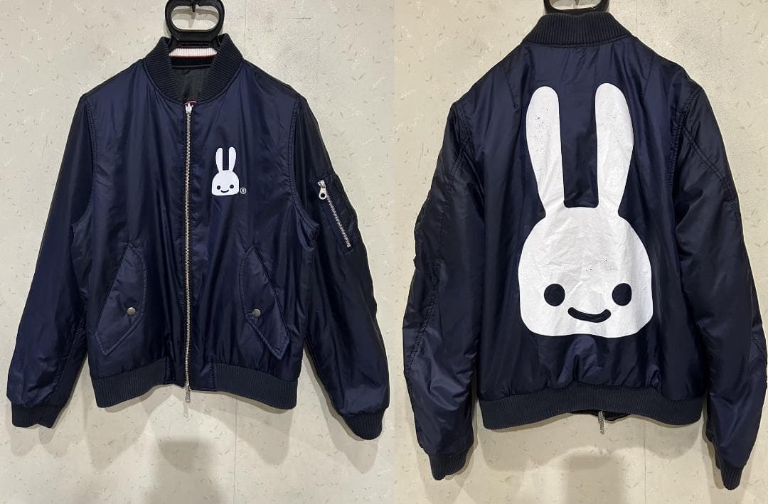 CUNE リバーシブル うさぎ 刺繍 プリント スカジャン 1 - メルカリ
