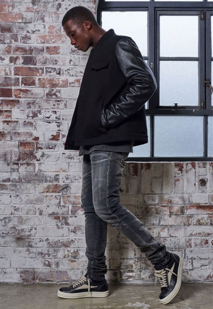 MLVINCE beringer leather sleeve jacket - メルカリ