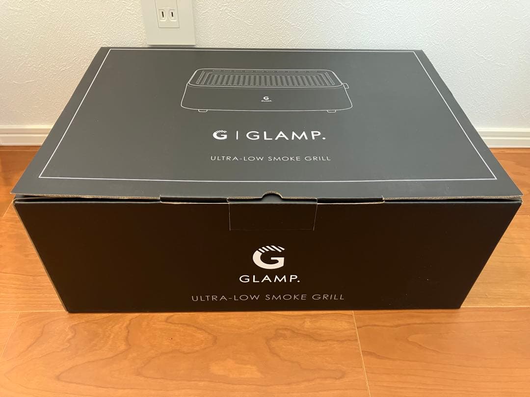 GLAMP SG-01 ブラック 超少煙グリル 超少煙グリル ブラック ホワイト GLAMP グランプ 煙が少ない スモーク