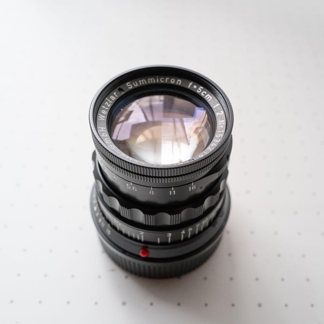leica summicron 50mm rigid 前期 後塗ブラックペイント leica summicron 50mm rigid 前期 後塗ブラックペイント - メルカリ