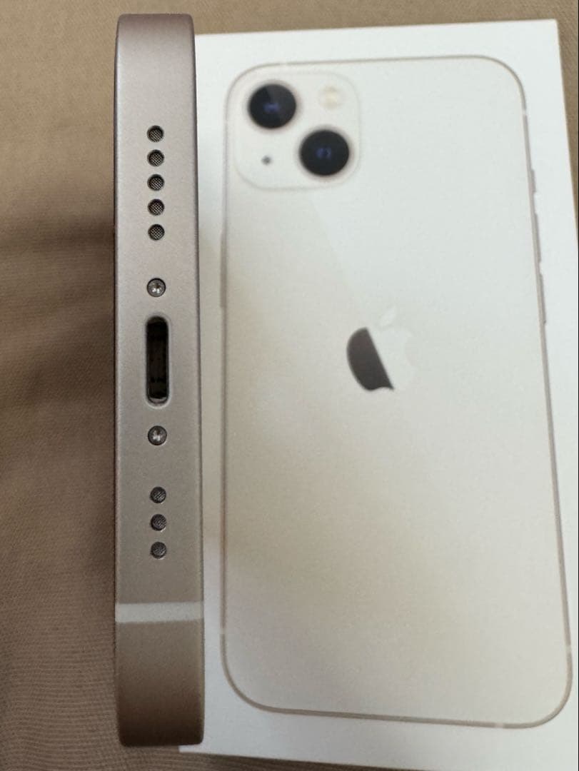 【美品】iPhone 13 スターライト　白　ホワイト　white 128GB