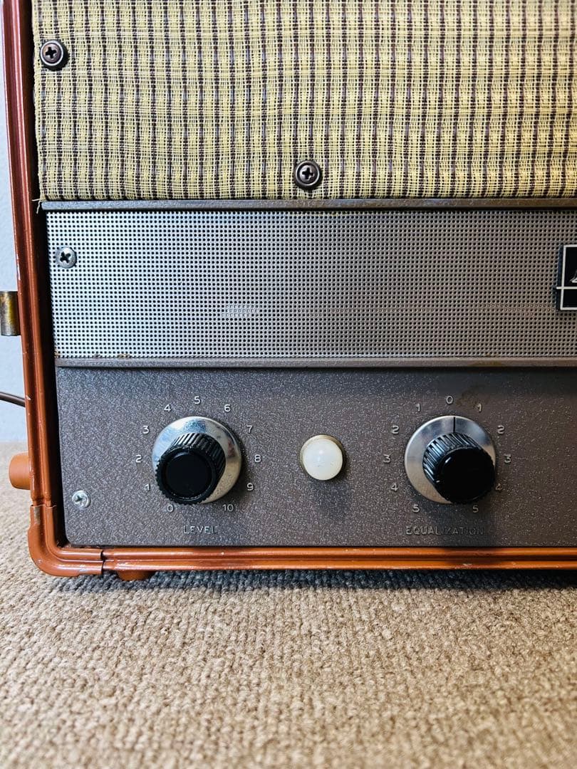 【歴史的逸品】AMPEX 620 真空管アンプ内臓スピーカー 極美