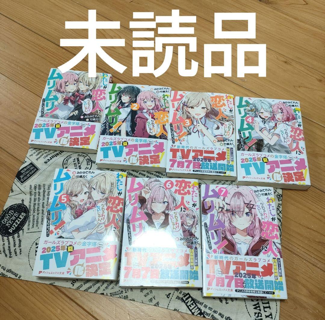 わたしが恋人になれるわけないじゃん、ムリムリ! 小説1～7巻 全巻