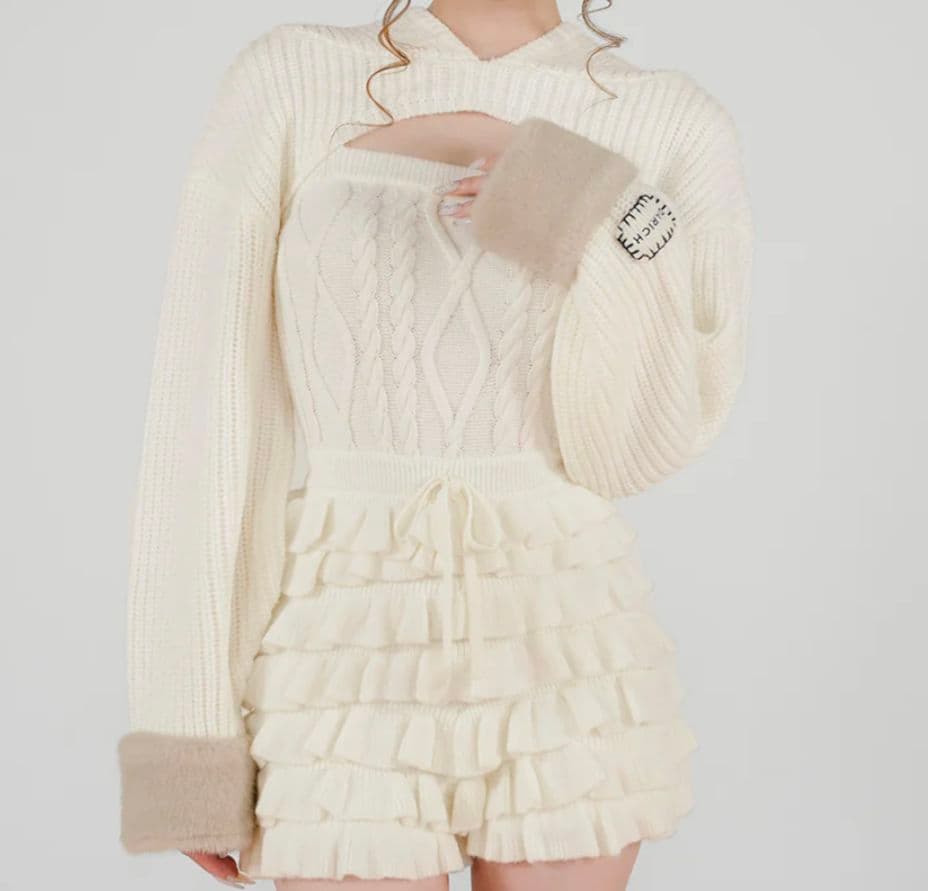 Darich フリルニットコンビネゾン フリルニットコンビネゾン – Darich (ダーリッチ)