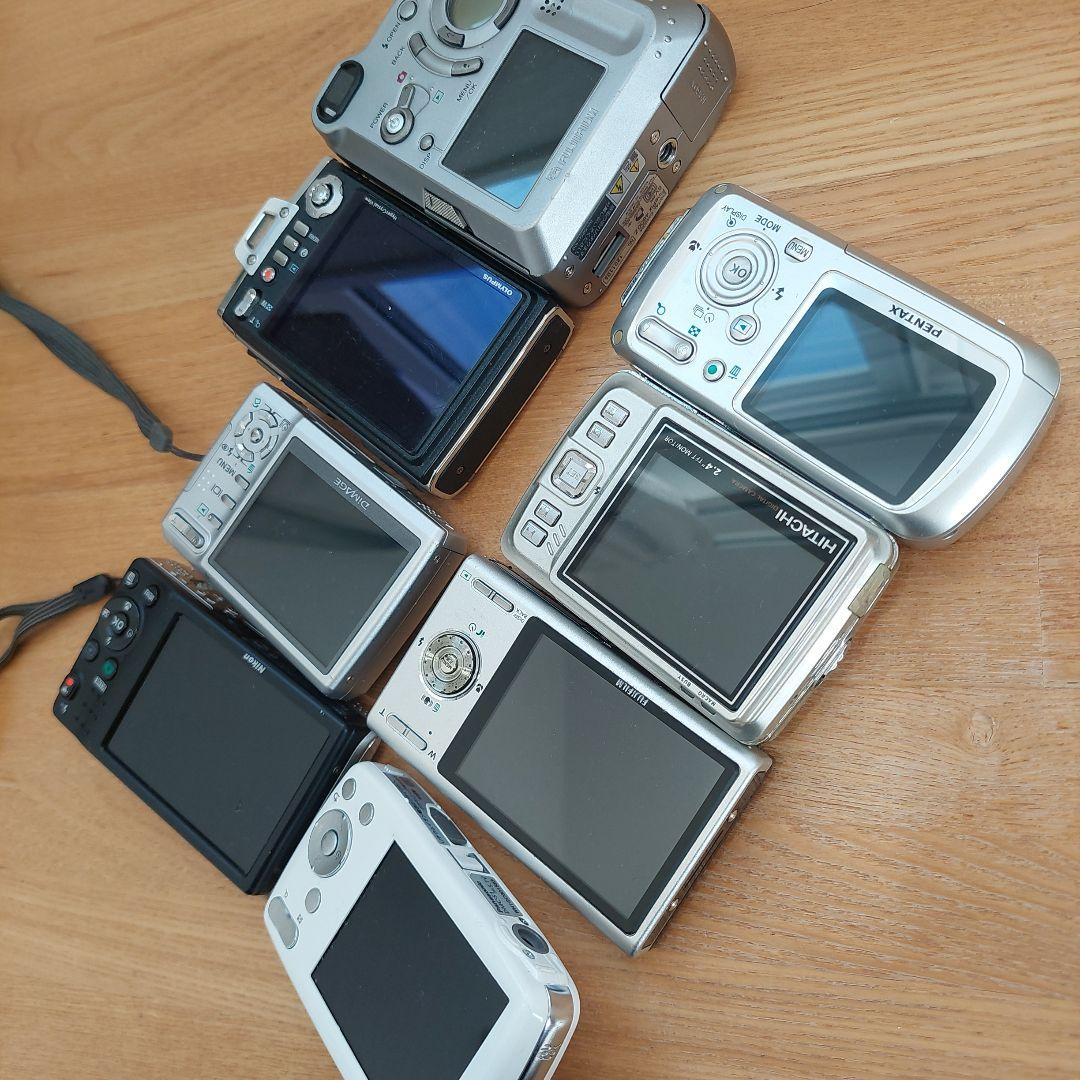 ジャンク品 デジカメ 8個セット LUMIX COOLPIX FinePix