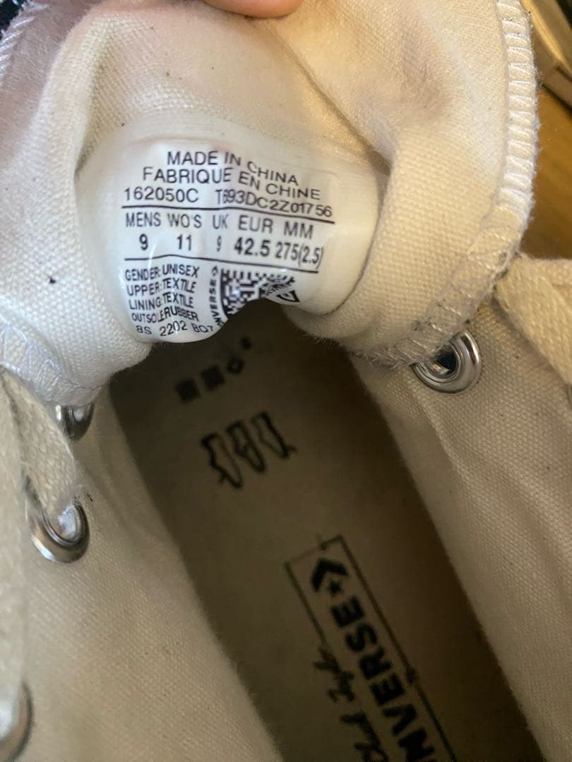 converse CT70 チャックテイラー　ハイカット　ブラック 27.5cm