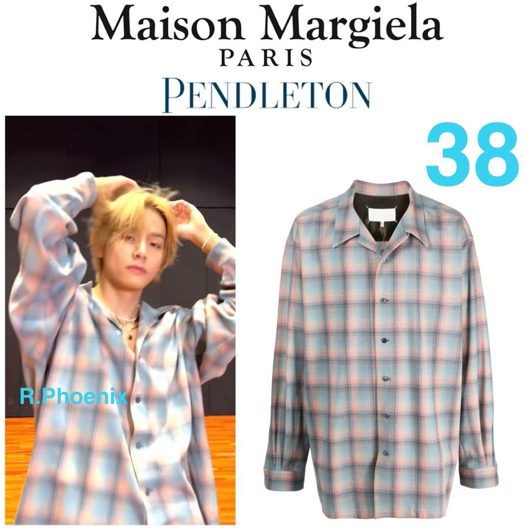 【Maison Margiela×PENDLETON】PINK SHIRT 38 Maison Margiela Pink Pendleton Edition Shirt In 001f Pink | ModeSens