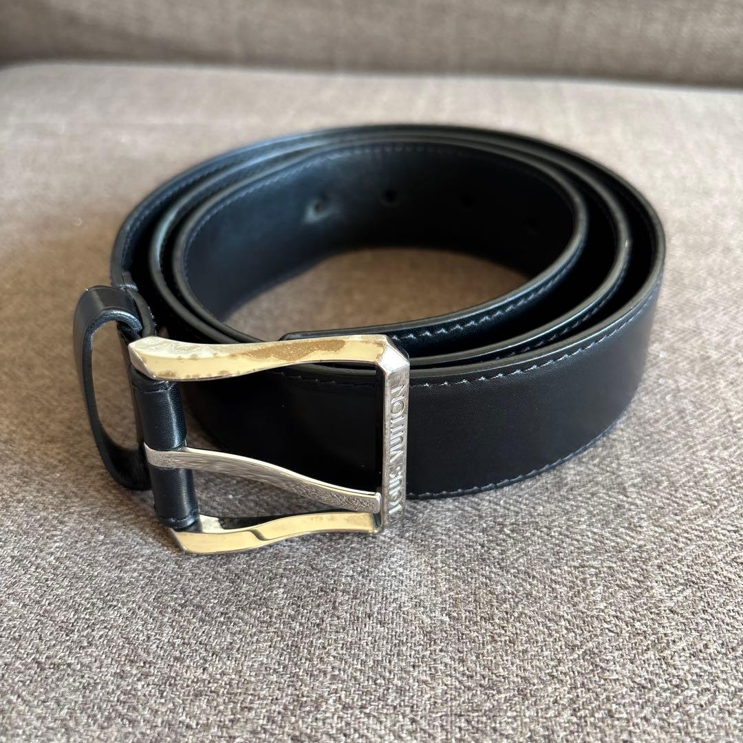 Louis Vuitton メンズベルト中古品 LOUIS VUITTON(ルイヴィトン) / ベルト/--/BLK/総柄/メンズ/M0615