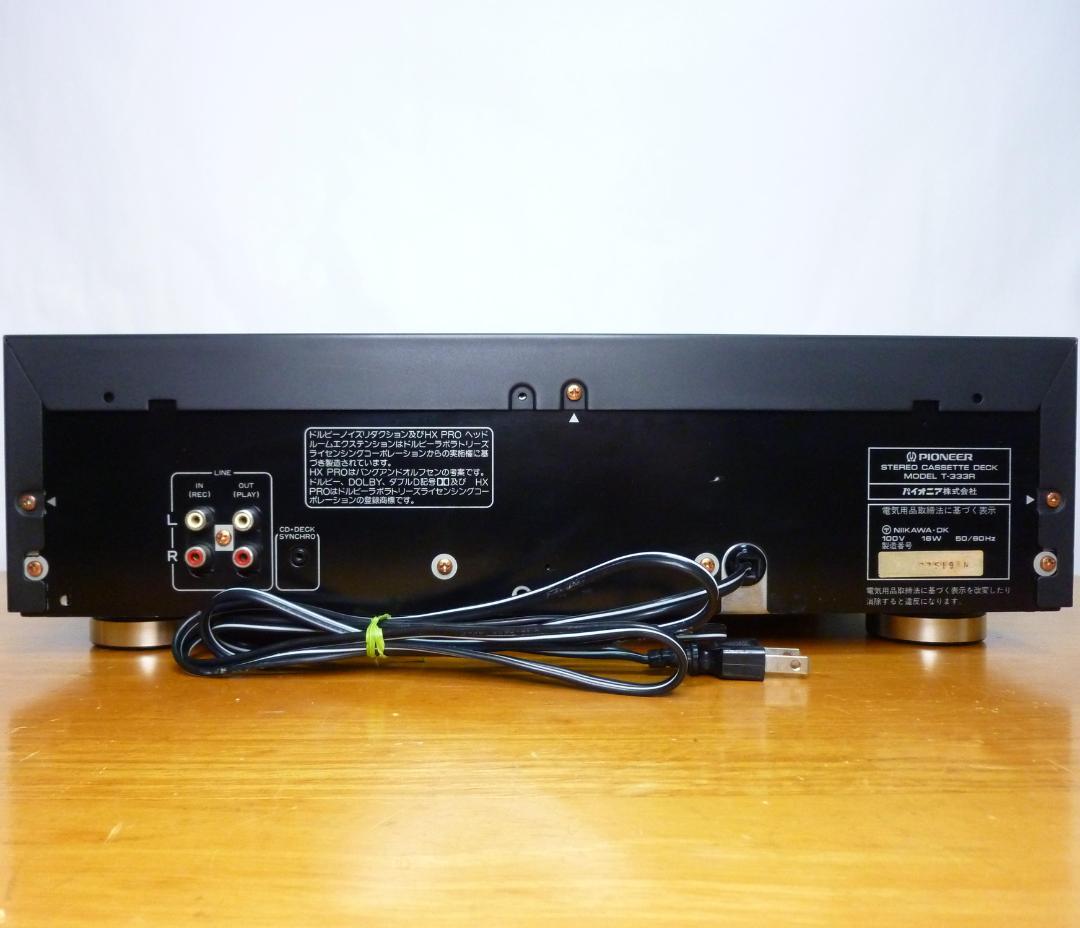 Pioneer パイオニア T-333R オートリバース カセットデッキ