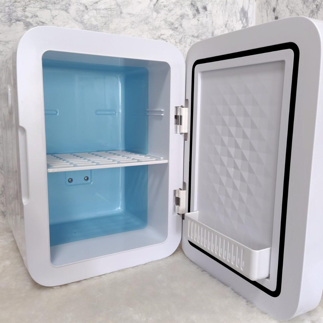 GOHHME ミニ冷蔵庫 10L 0~65℃ 小型 冷温庫 ポータブル 保冷保温