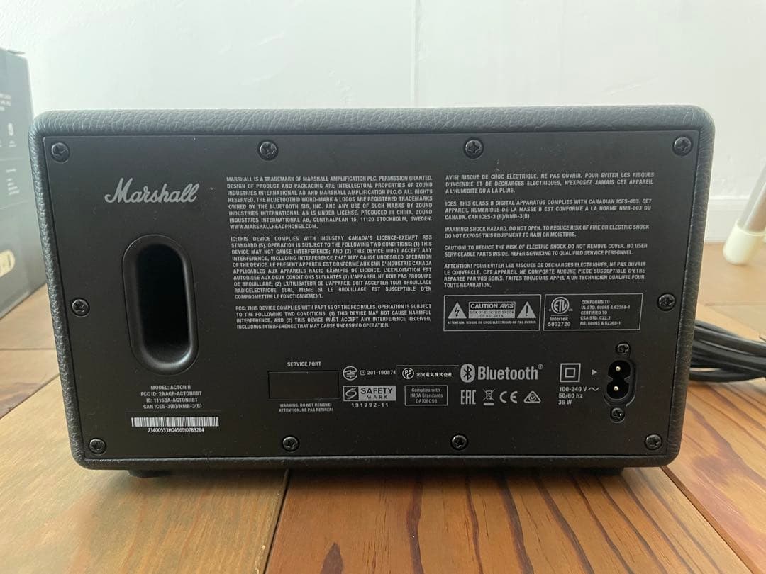 Aaa　Marshall Acton II Bluetoothスピーカー