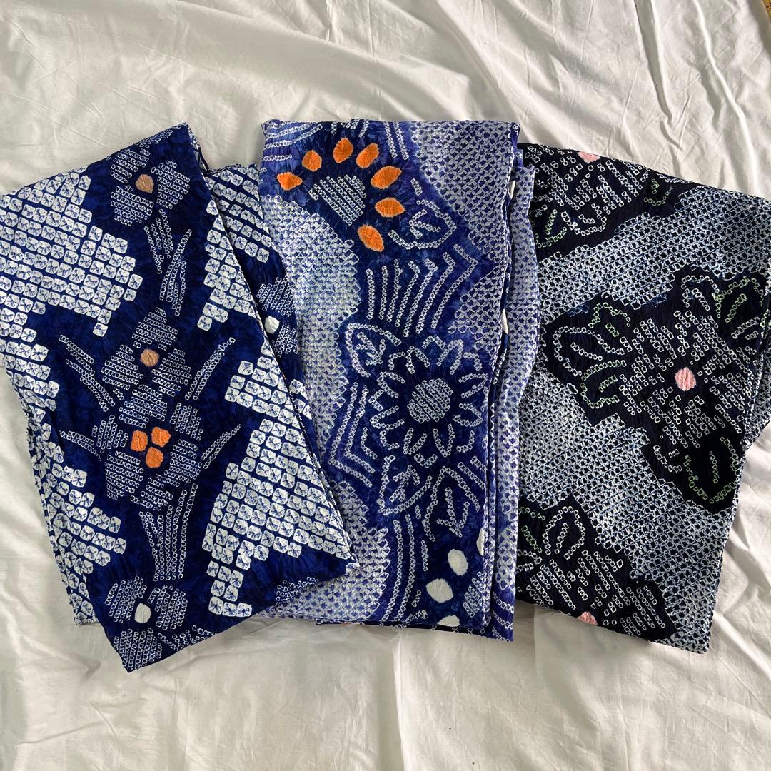 浴衣絞りまとめてリメイク