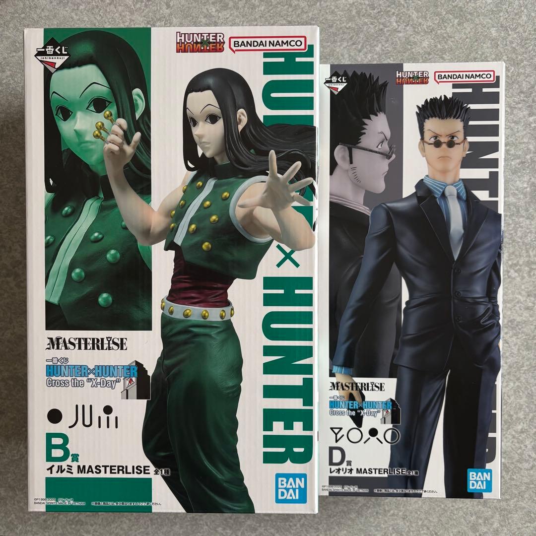 新品】一番くじ♪ハンターハンター♪イルミ♪レオリオ♪フィギュア♪2