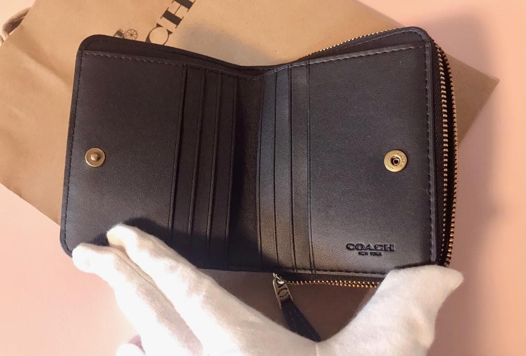 おさかなさぶろう様専用 新品 coach ビルフォールド ウォレット