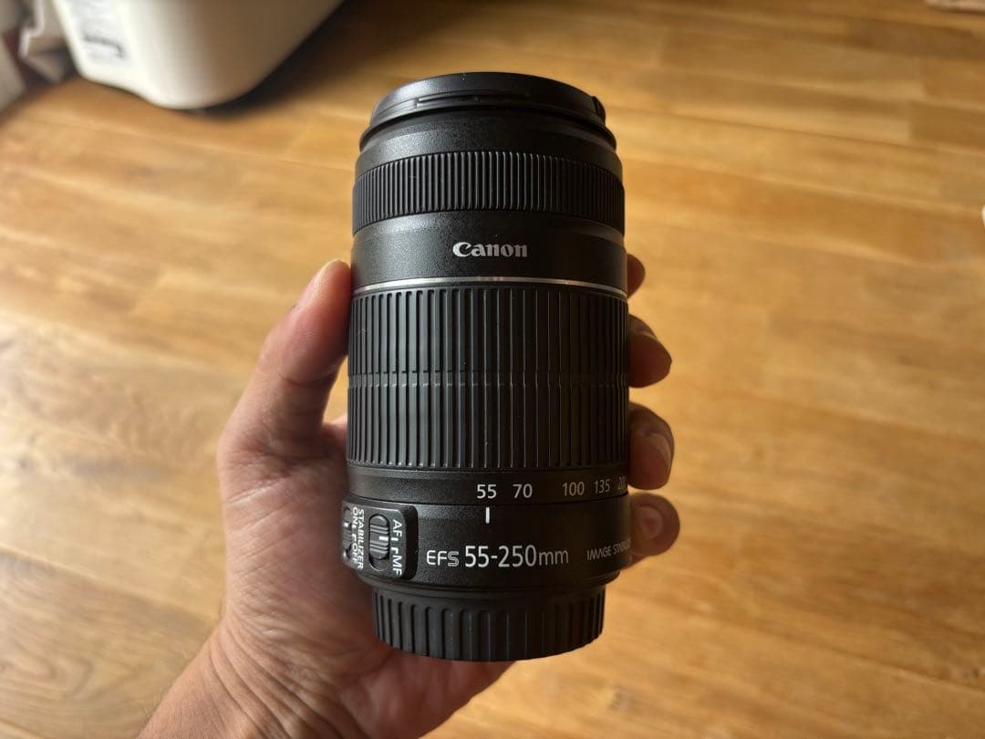 Canon EF-S 55-250mm ISⅡ ズームレンズ