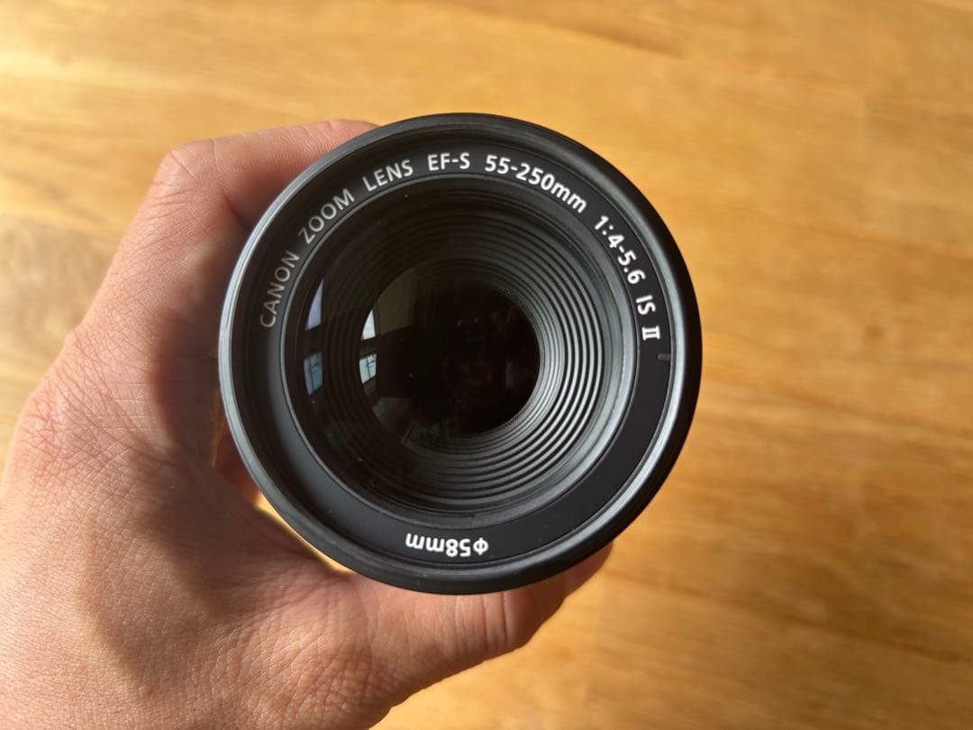 Canon EF-S 55-250mm ISⅡ ズームレンズ
