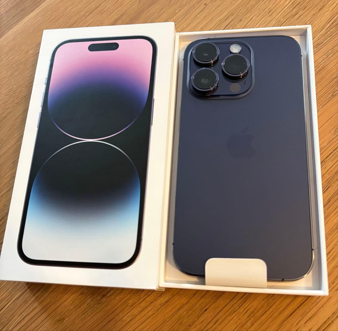 最終値下げ‼️ 美品 iPhone 14Pro ディープパープル 256GB