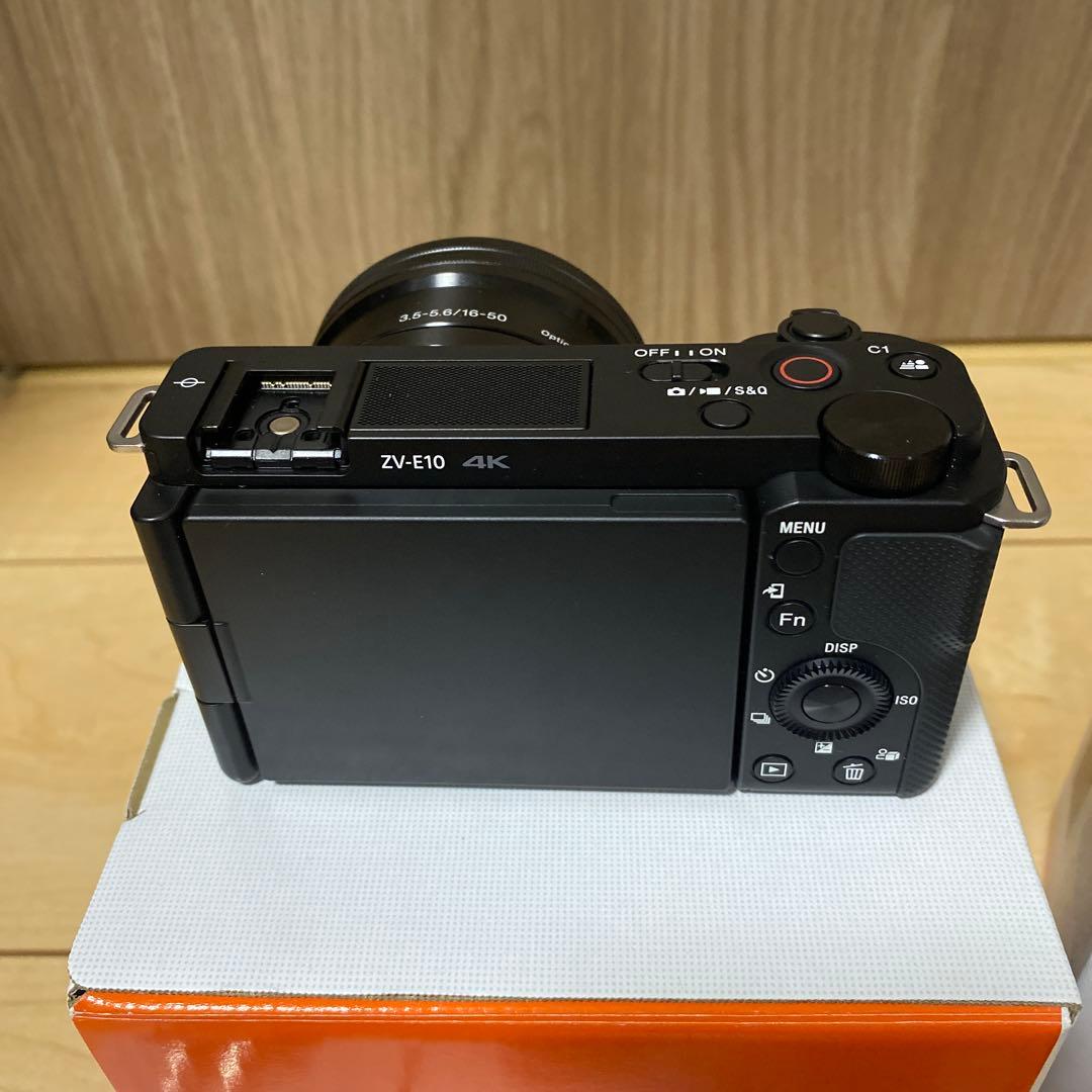SONY ZV-E10 レンズキット　シューティンググリップ　充電器