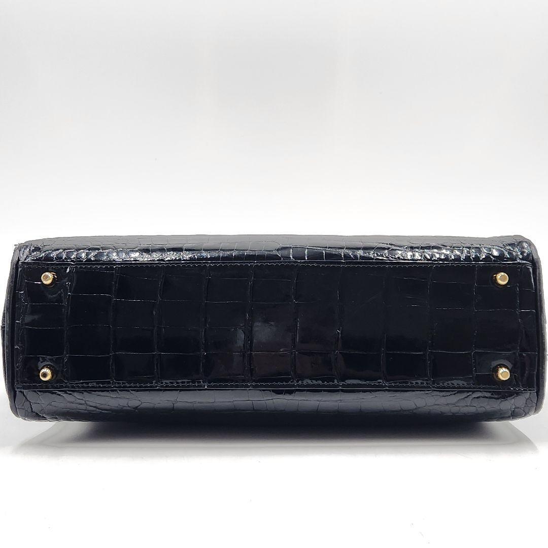 入手困難✨最高級 リアルクロコダイル トートバッグ 鰐革 ターンロック