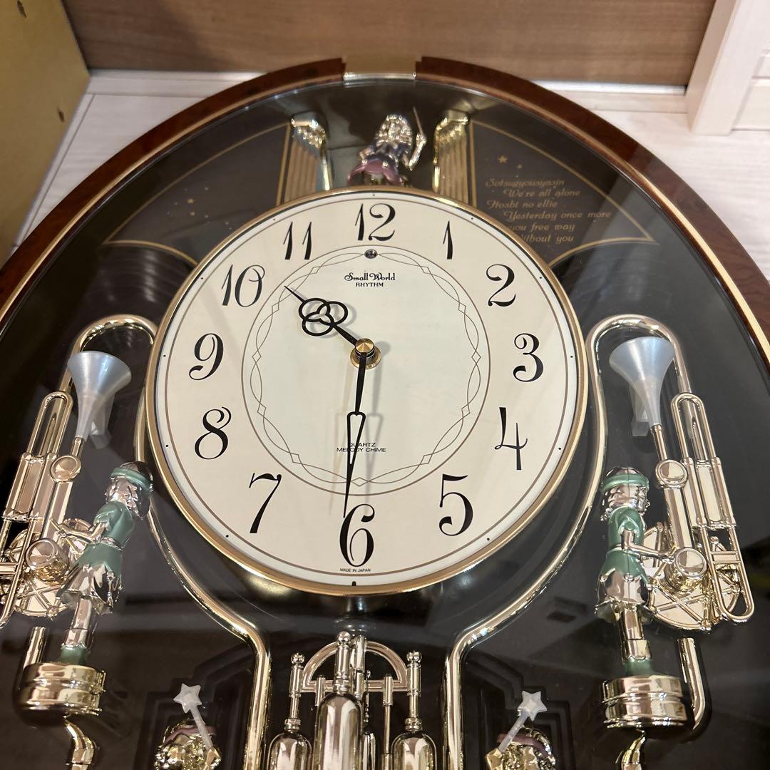 極美品】Small World スモールワールド からくり時計 リズム6曲 - メルカリ