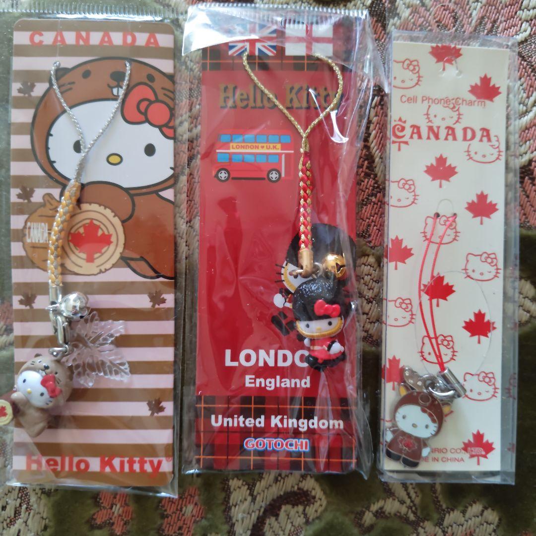 ハローキティ 3セット カナダ イギリス限定　激レア 2009年　平成　激レア ハローキティ 3セット カナダ イギリス限定 激レア 2009年 平成 激レア