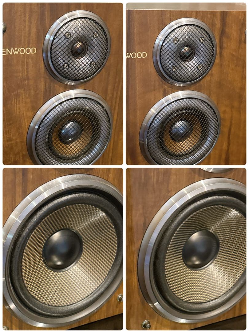 【美品】KENWOOD 高級スピーカー LS-11ES ペア シリアル同番