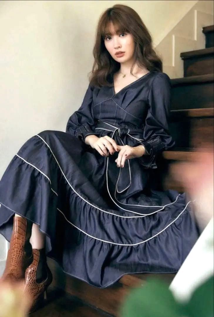 Herlipto Signs of Autumn Belted Dress - メルカリ