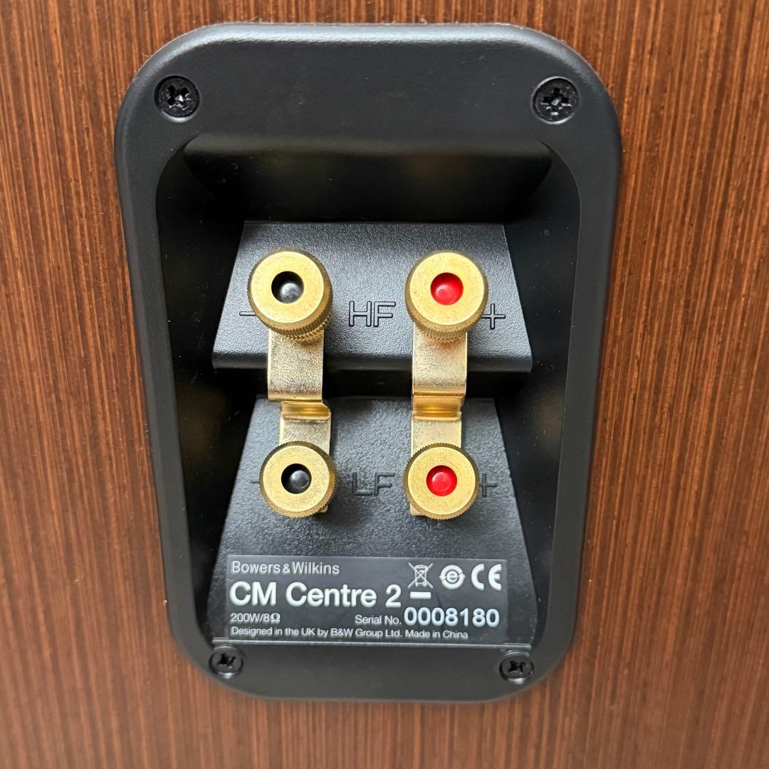 美品 B&W CM Centre2 センタースピーカー