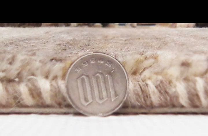 144cm×216cm 本場ペルシャギャッベ・手織り手紡ぎ