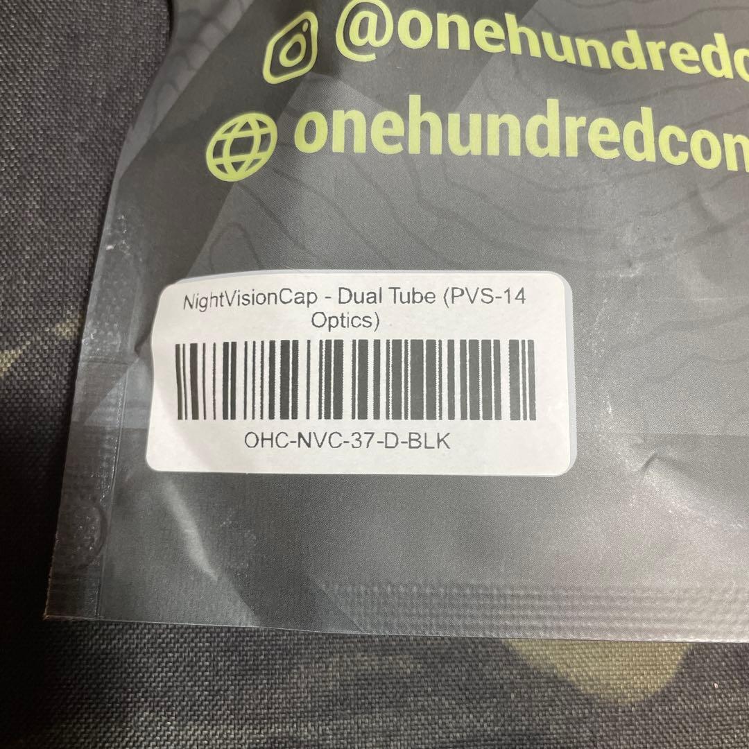 ONE HUNDRED CONCEPTS ナイトビジョンキャップ pvs14 - メルカリ