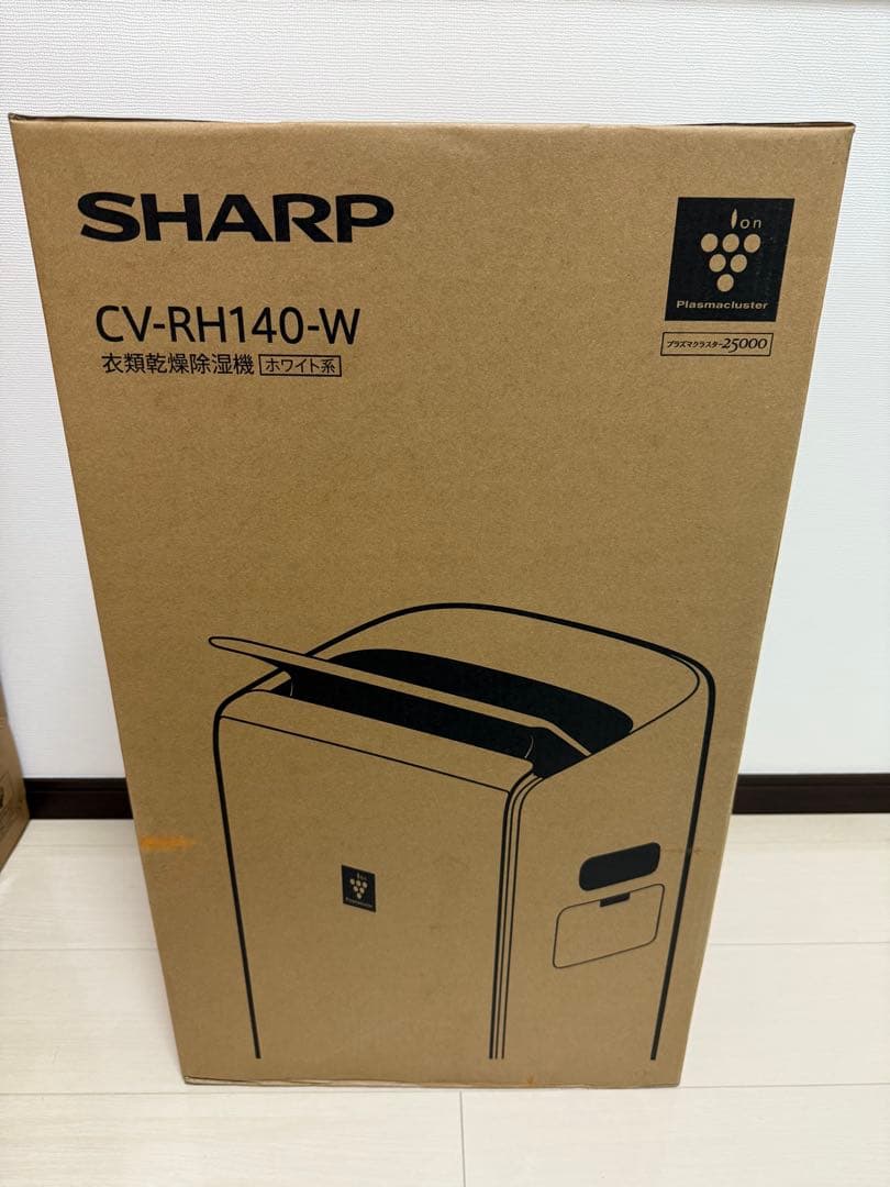 新品 衣類乾燥機 SHARP CV-RH140-W