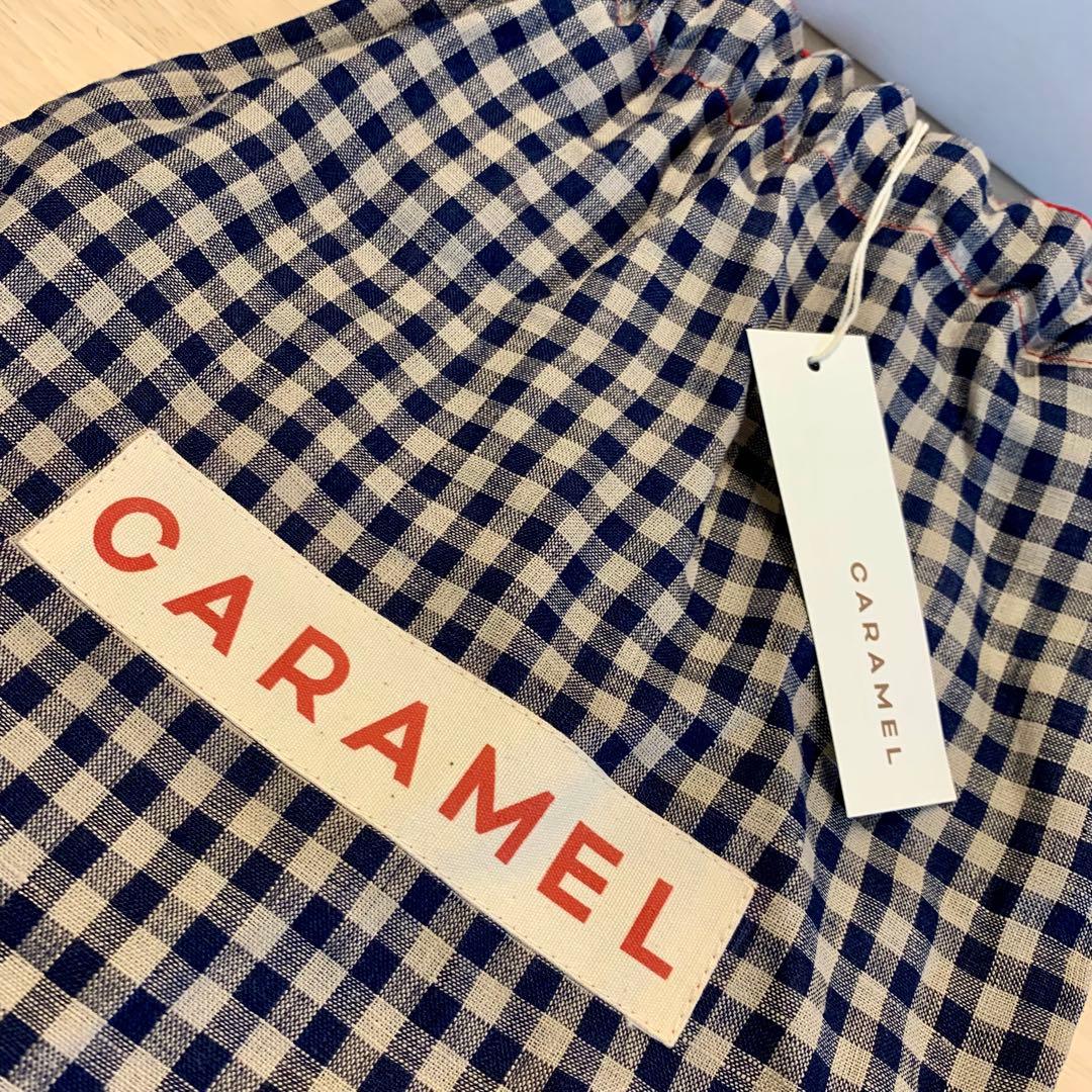 新品未使用】CARAMEL チェック リュック バッグ 廃盤 - メルカリ