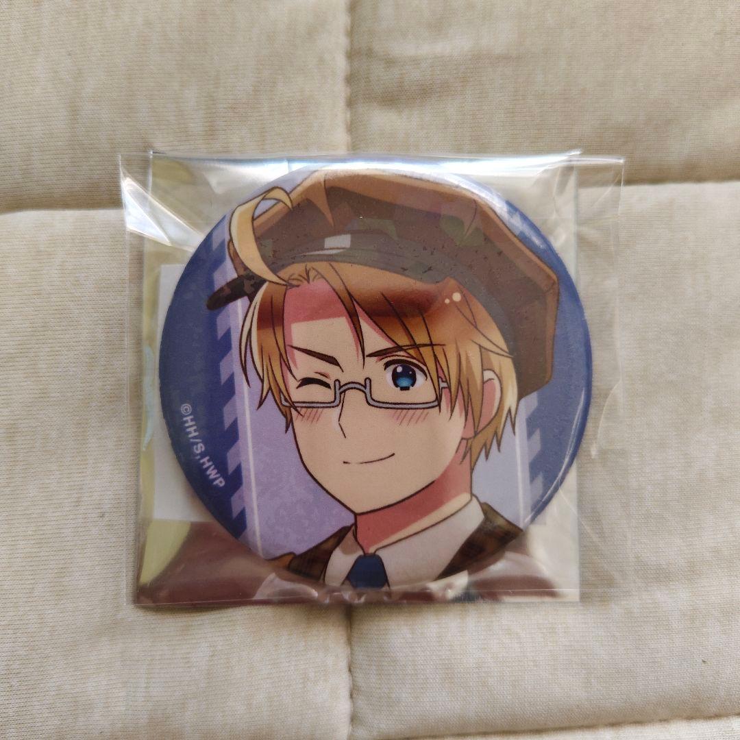 ヘタリア アメリカ 郵便屋 缶バッジ - メルカリ