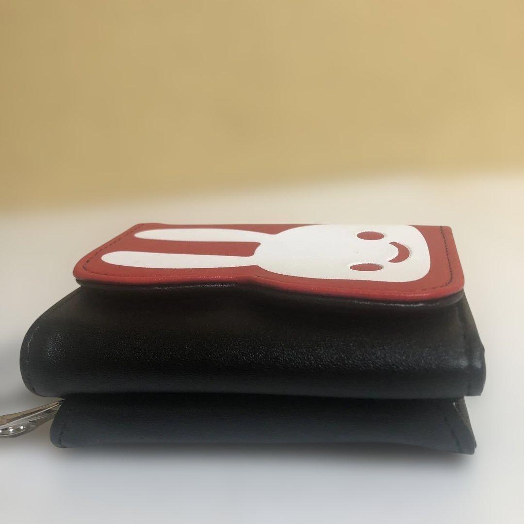 CUNE ウサギフラップウォレット レッド - メルカリ