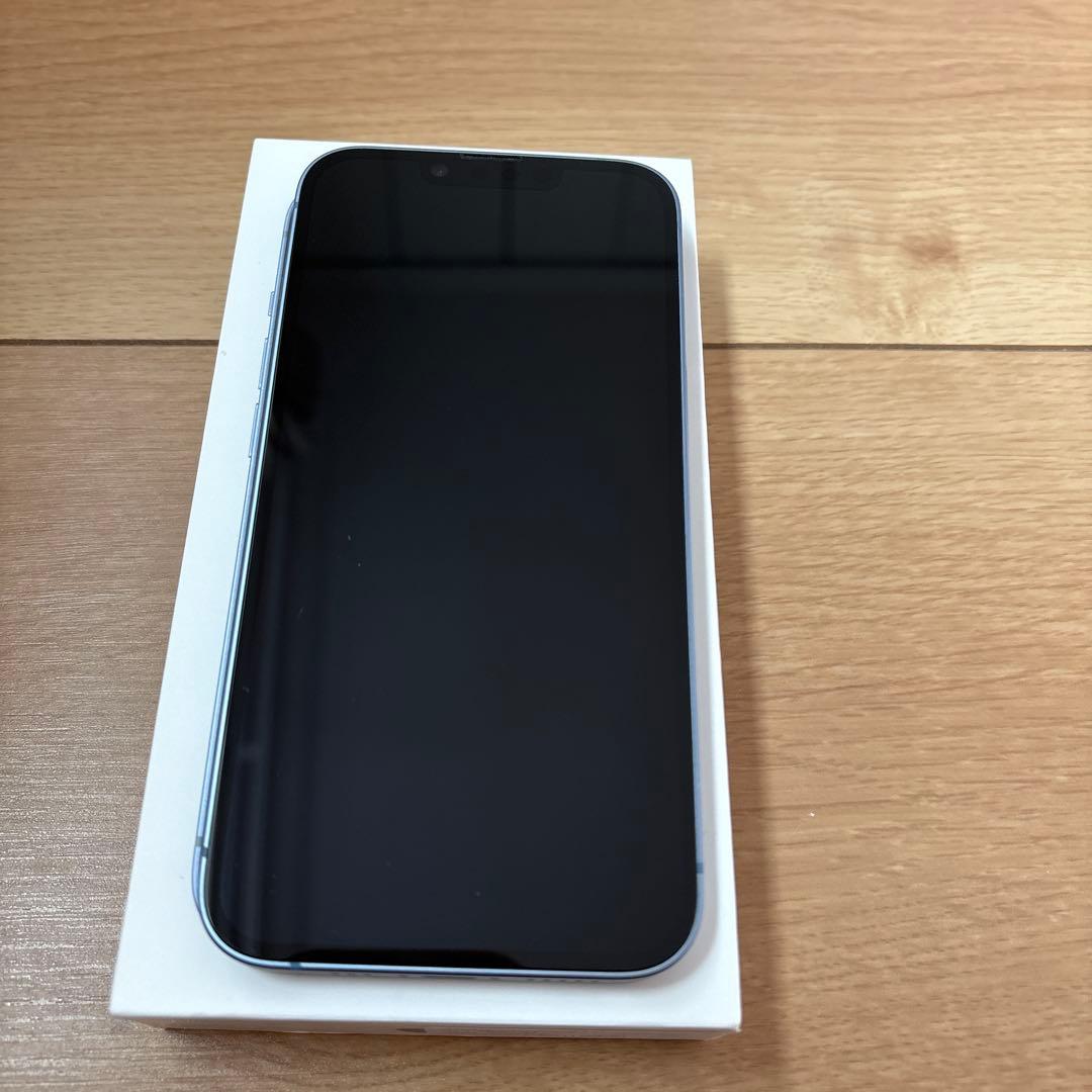 【美品】iPhone 14 ブルー 128GB SIMフリー