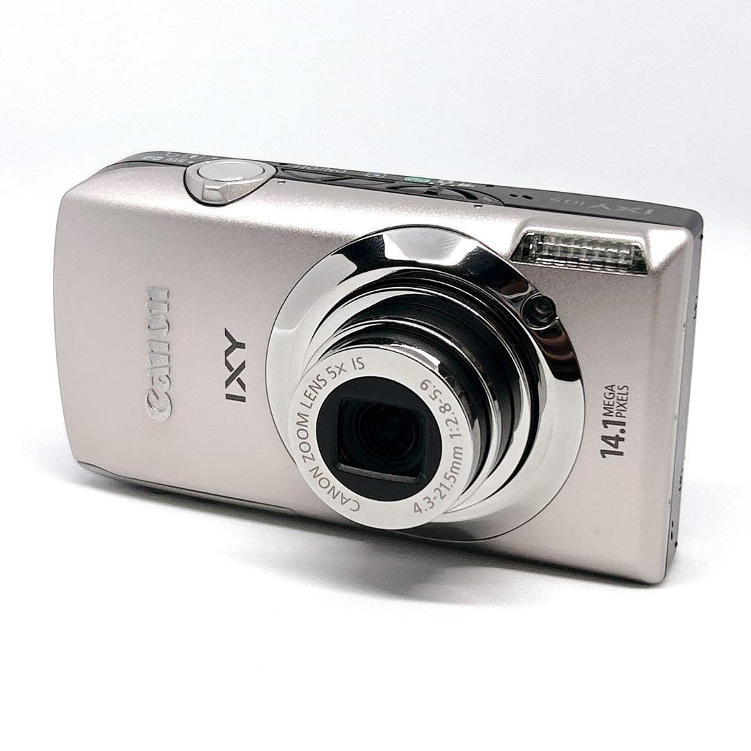 美品　Canon IXY 10S シルバー　コンパクトデジカメ　付属品あり